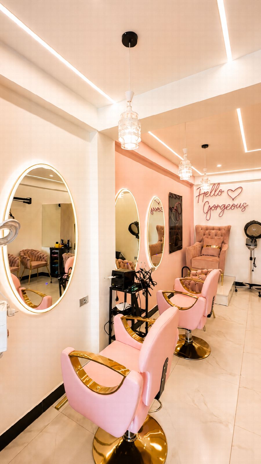Inside Sarah's Salon